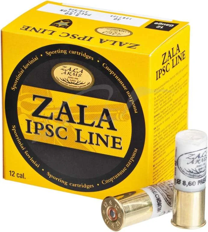 Набої гладкоствольні Zala Arms IPSC Birdshot дріб №5 12/70 3,00 мм 28г, 25 шт/уп