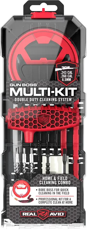 Набір для чищення Real Avid Gun Boss Multi-Kit .243 Cal/.260 Cal/6.5mm