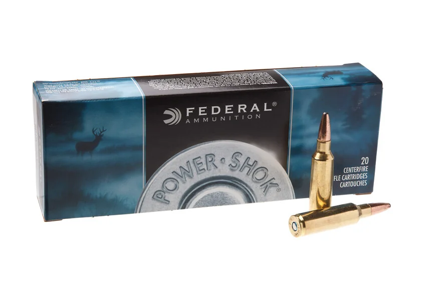 Набої нарізні Federal, Power shok, 300WSM, куля 180 GR (11,66 г), SP 20ш/уп.