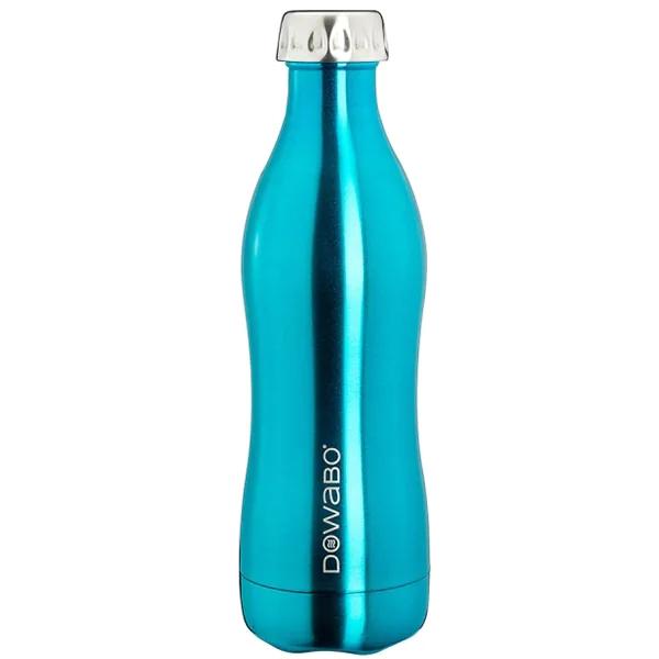 Термос-пляшка DOWABO Metallic Collection Blue 750 ml
