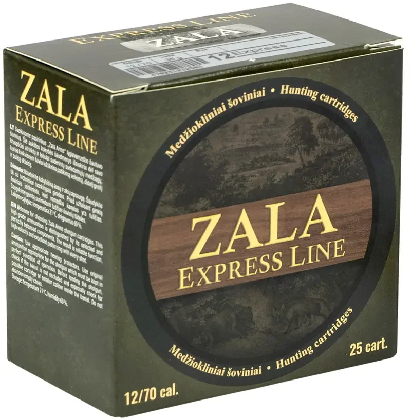 Набої гладкоствольні Zala Arms Express дріб №3 12/70 36 г, 25 шт/уп