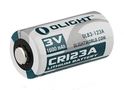 Батарея Olight CR123A 3.0V 1600 mAh