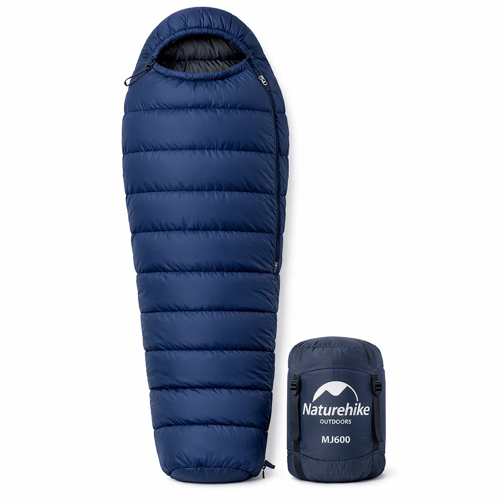 Спальний мішок Naturehike MJ600 Dark Blue