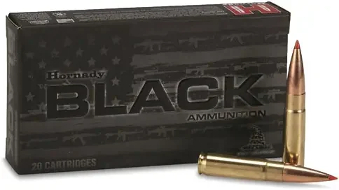 Набої нарізні Hornady Subsonic Black 300 Whisper/Blackout пуля A-Max 208гран (13.48г)