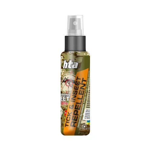 Репелент-спрей HTA Strong DEET 70% Tick & Insect Repellent 100 мл