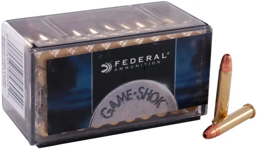 Набої нарізні Federal Game Shok, 22WMR, JHP, 50GR, 466 м/с,  50ш/уп