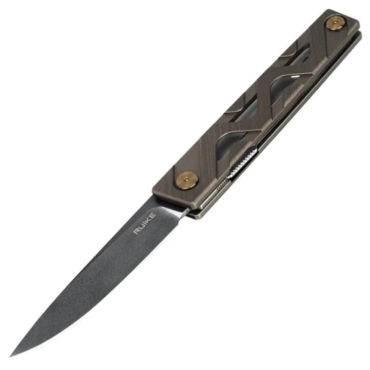 Ніж складаний Ruike P878-AK Grey Black