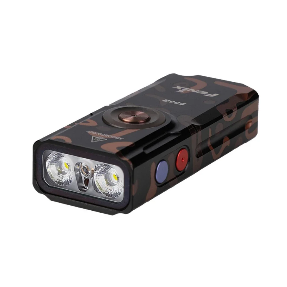 Ліхтар наключний Fenix E06R Black Brown