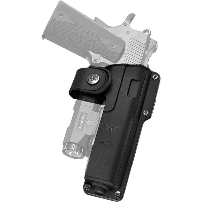 Кобура Fobus для Форт-14 ПП, Colt 1911 з поясним фіксатором поворотна Black