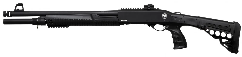 Рушниця гладкоствольна ATROX Tactic Black Telescopic Stock Huglu 7+1 12/46 - зображення 2