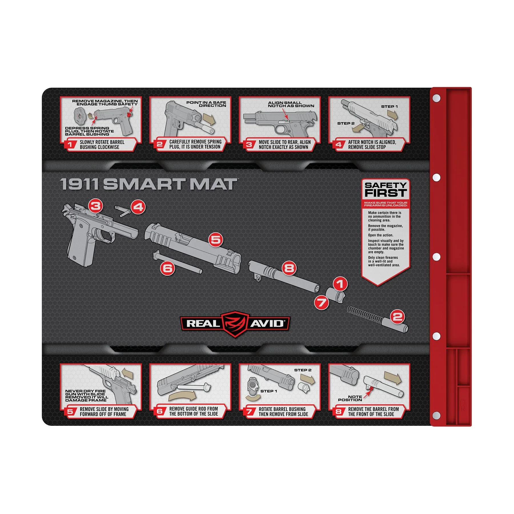 Килимок настільний Real Avid 1911 Smart Mat