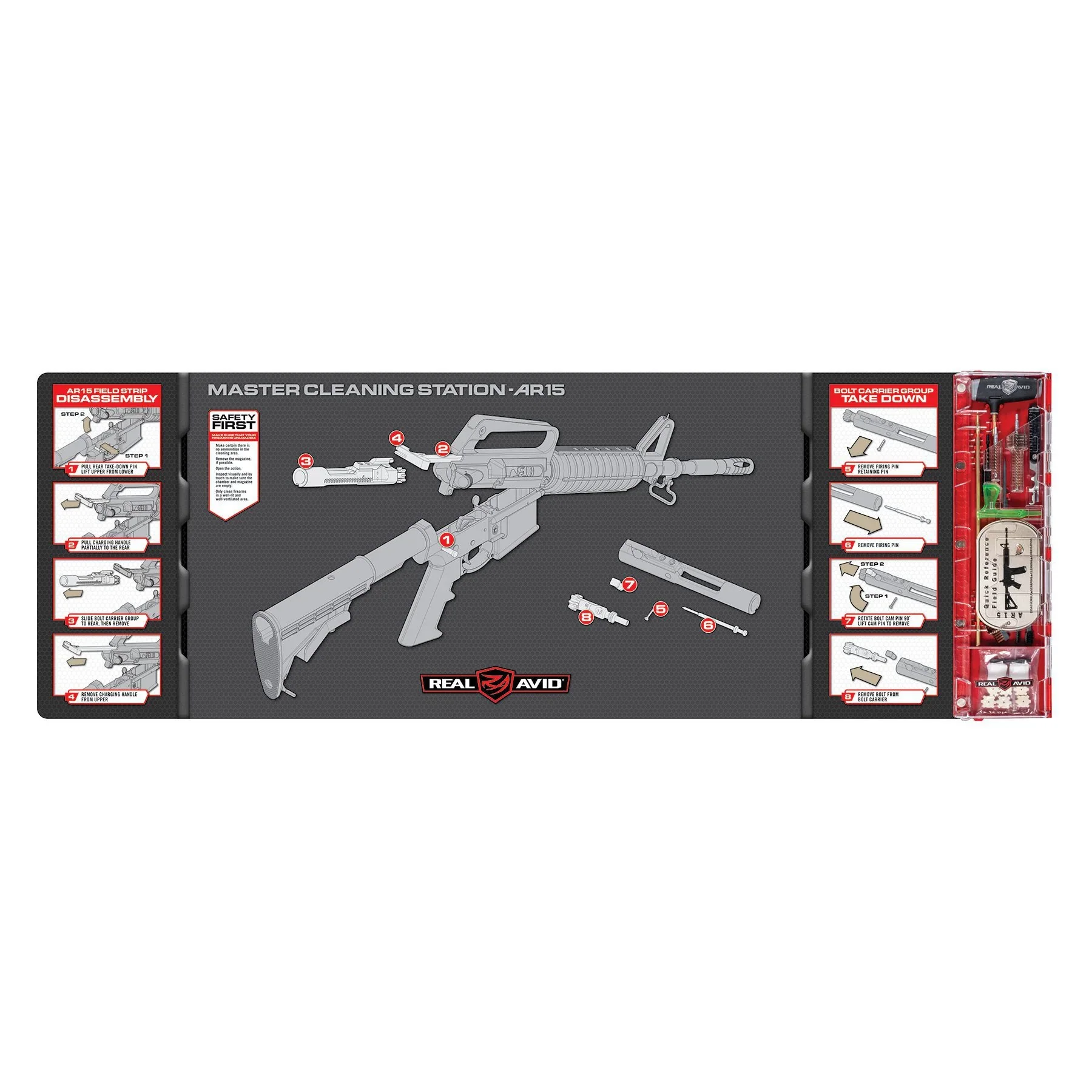 Килимок настільний Real Avid Master Cleaning Station AR15