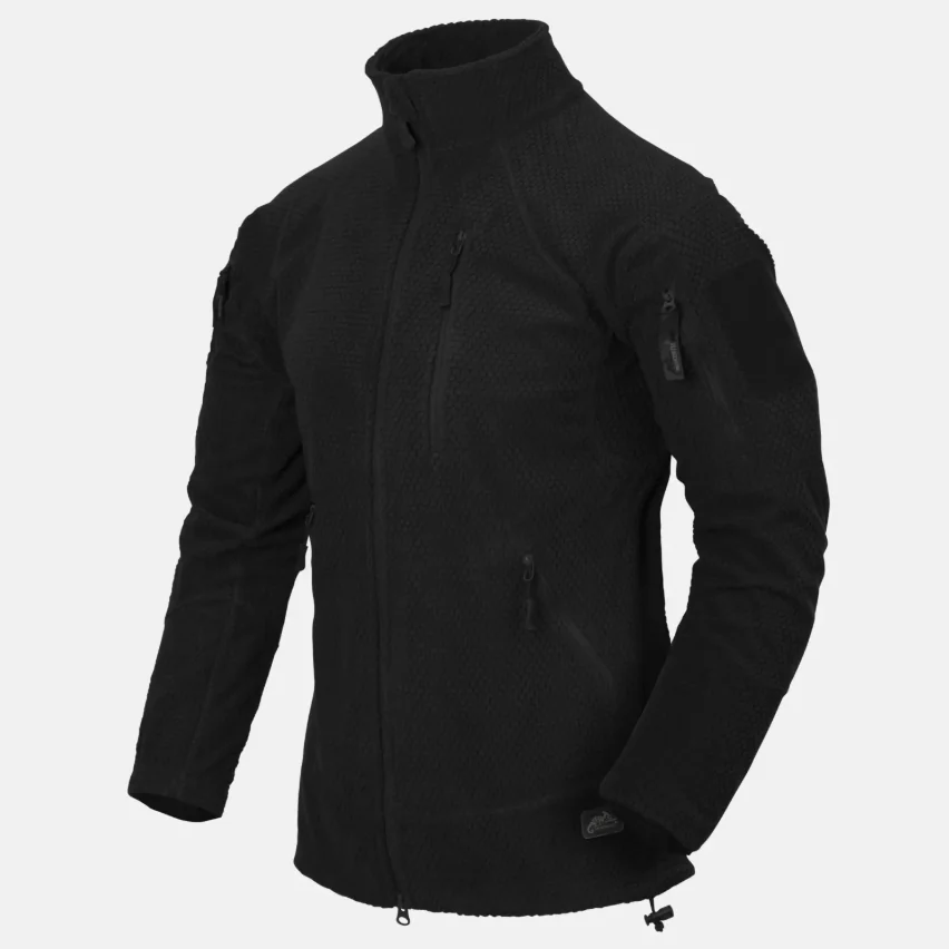 Куртка флісова Helikon-Tex Alpha Tactical Black L