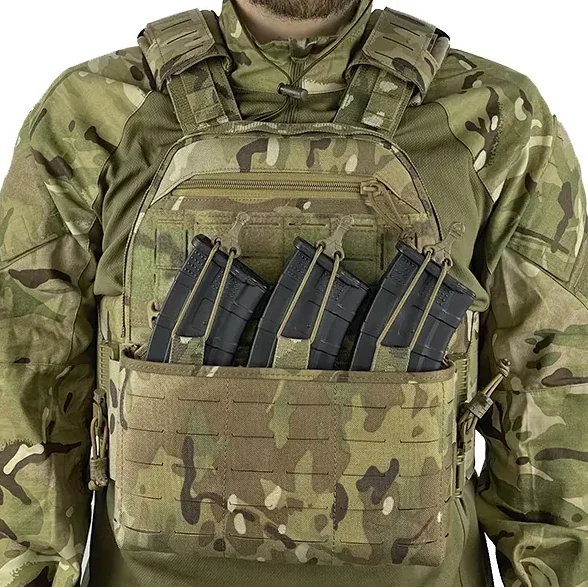 Передня панель для плитоноски Stryker під 3 магазини LaserCut Мультикам