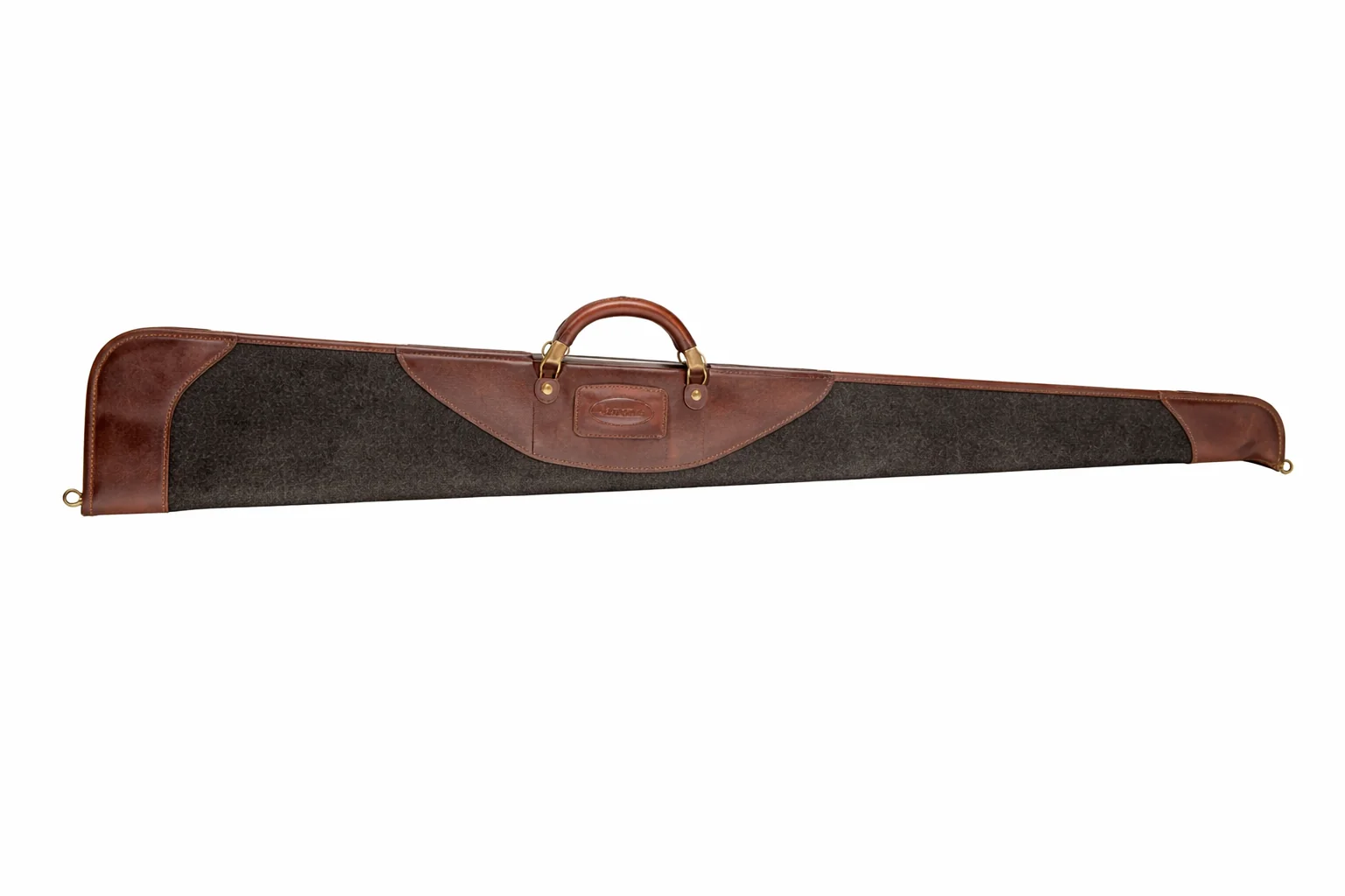Чохол для рушниці зі шкіри та щільної вовни Artipel Brown 130 см.