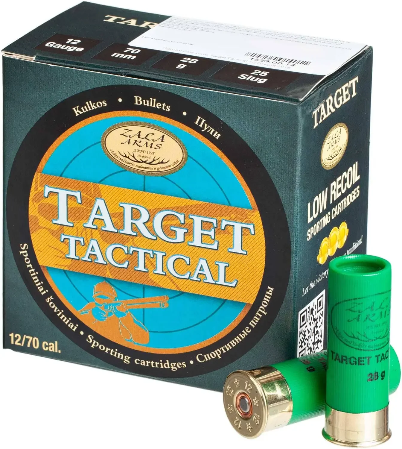 Набої гладкоствольні Zala Arms Target Tactical 12/70 28 г