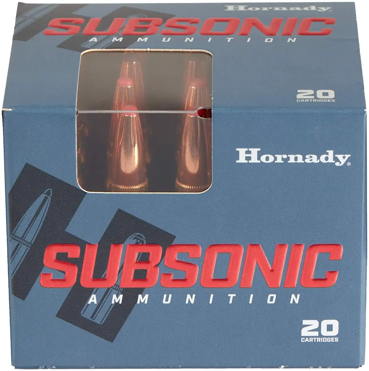 Набої нарізні Hornady Subsonic 7,62*39 куля Sub-X маса 255 gr (16,52 г)