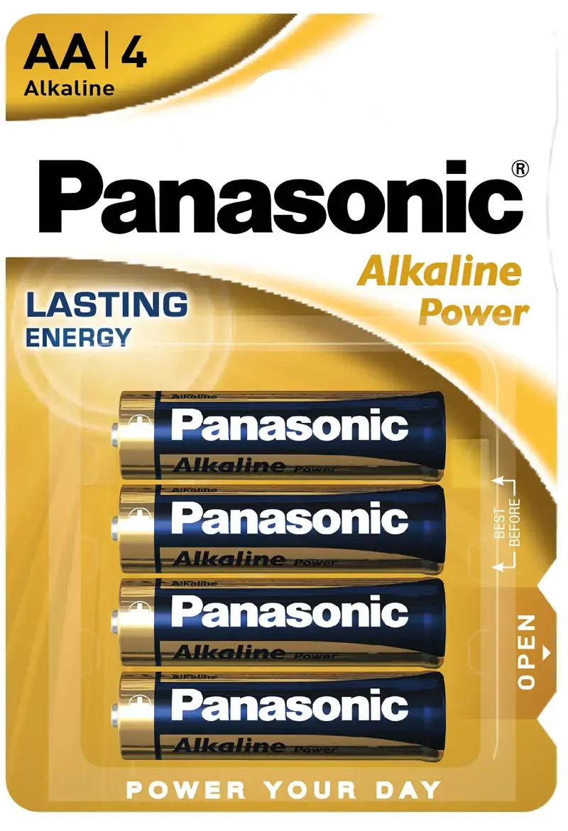 Батарея Panasonic Alkaline Power AA BLI 4