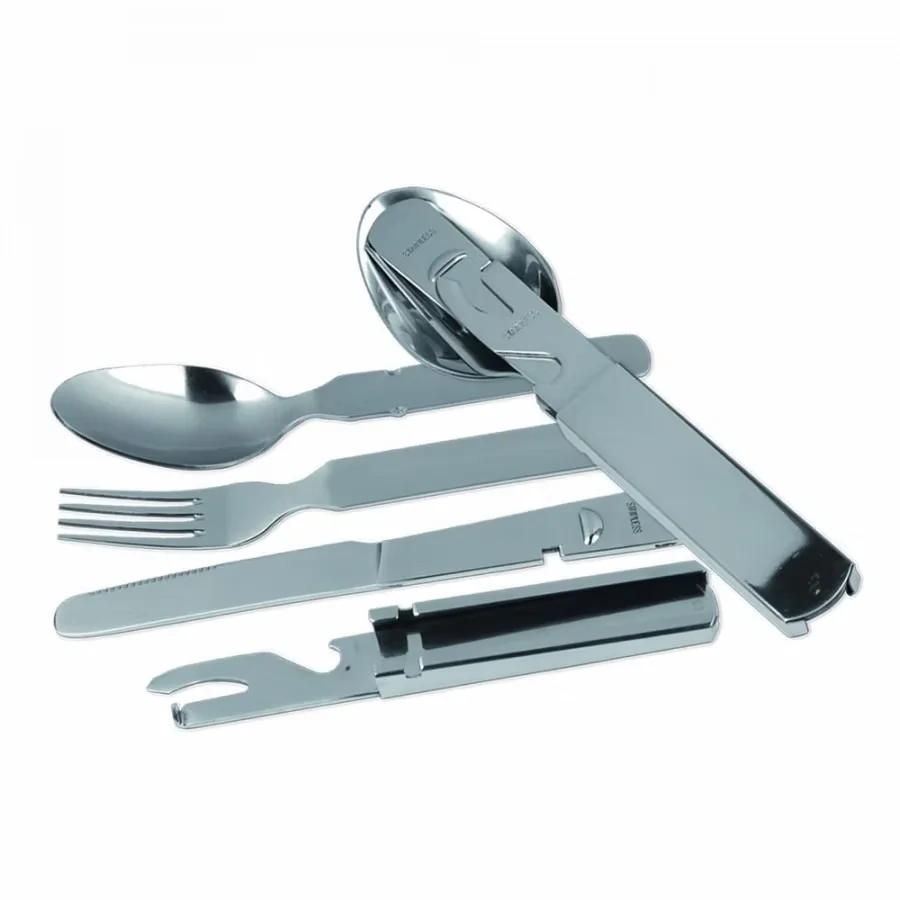 Столовий набір Helikon-Tex KFS Set BW Stainless Steel