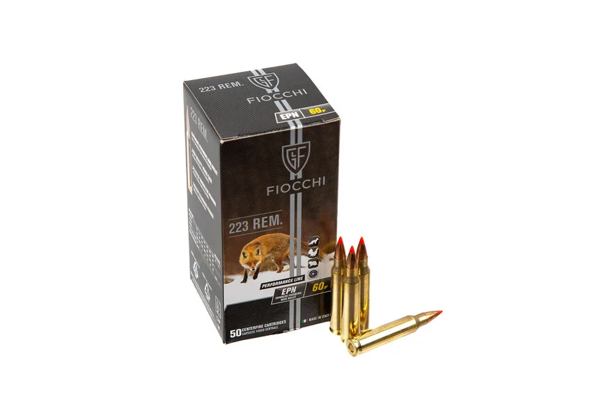 Набої нарізні Fiocchi 223 Rem. EPN.60gr ( 3.9 г.)