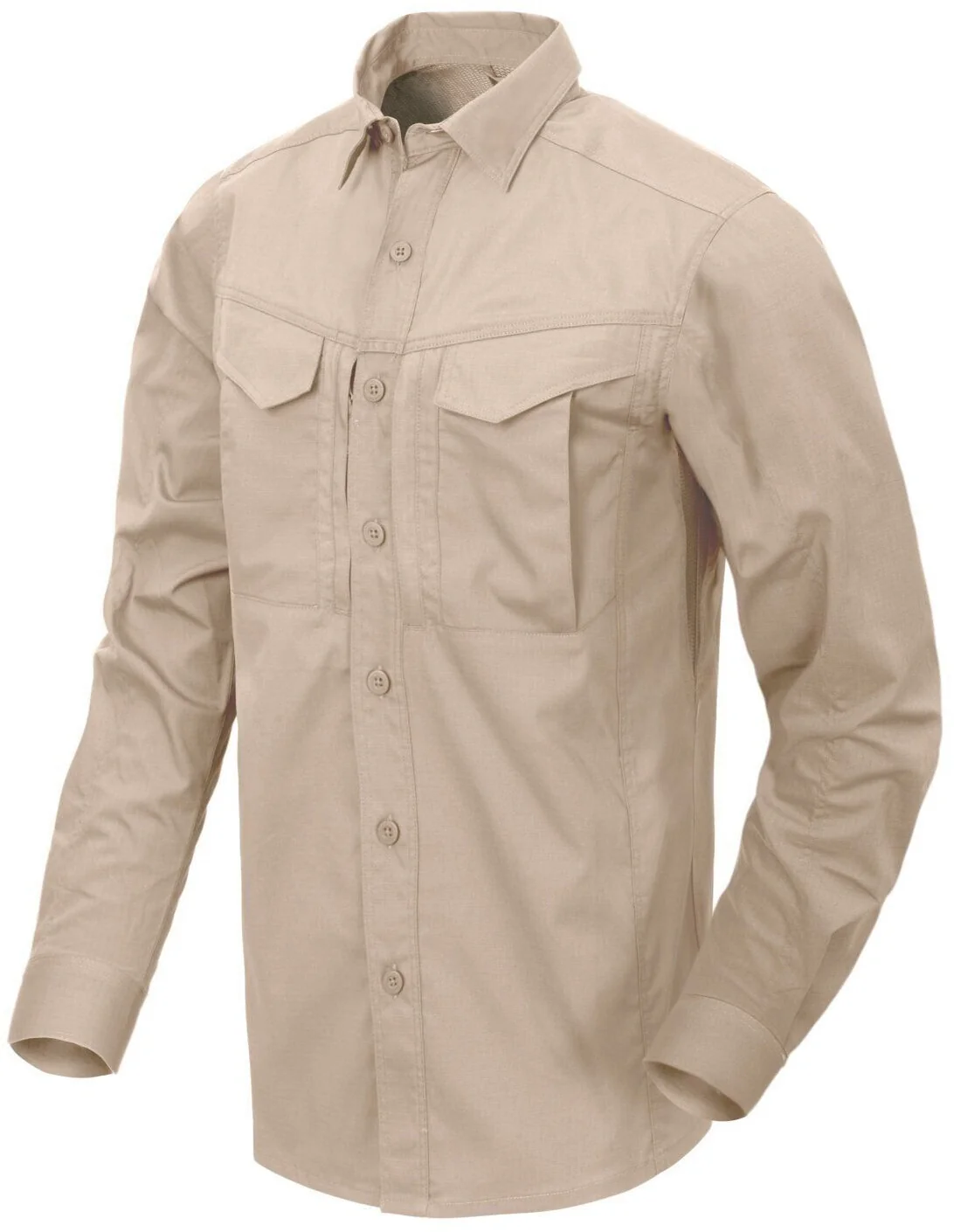 Сорочка тактична Helikon-Tex Defender Mk2 PolyCotton Ripstop Khaki S/R