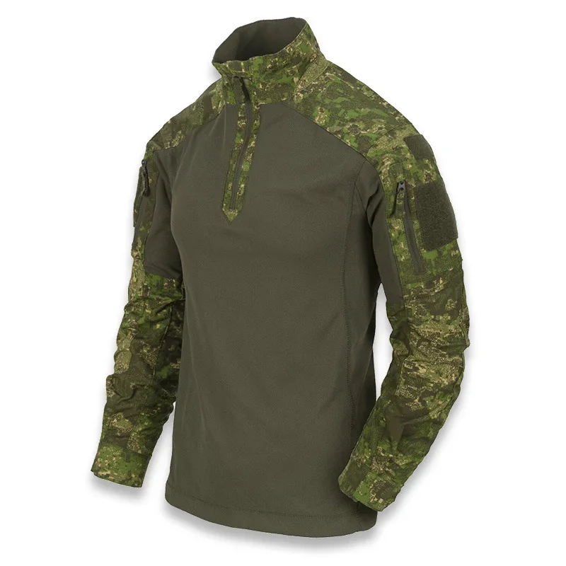 MCDU Combat Shirt® - NyCo Ripstop - PenCott® WildWood™ / Olive Green A XL
