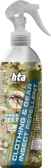 Репелентно-акаріцидний засіб HTA Clothing & Gear Insect Repellent 500 мл