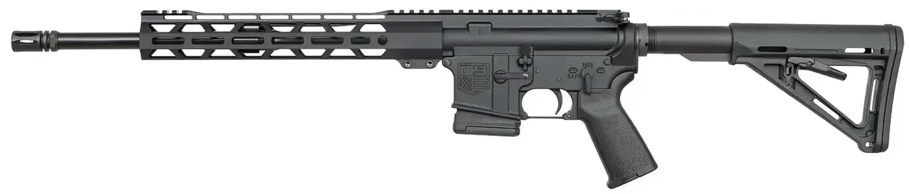 Карабін нарізний Diamondback DB15 BLACK 16'' M-LOK 223 Rem - зображення 2