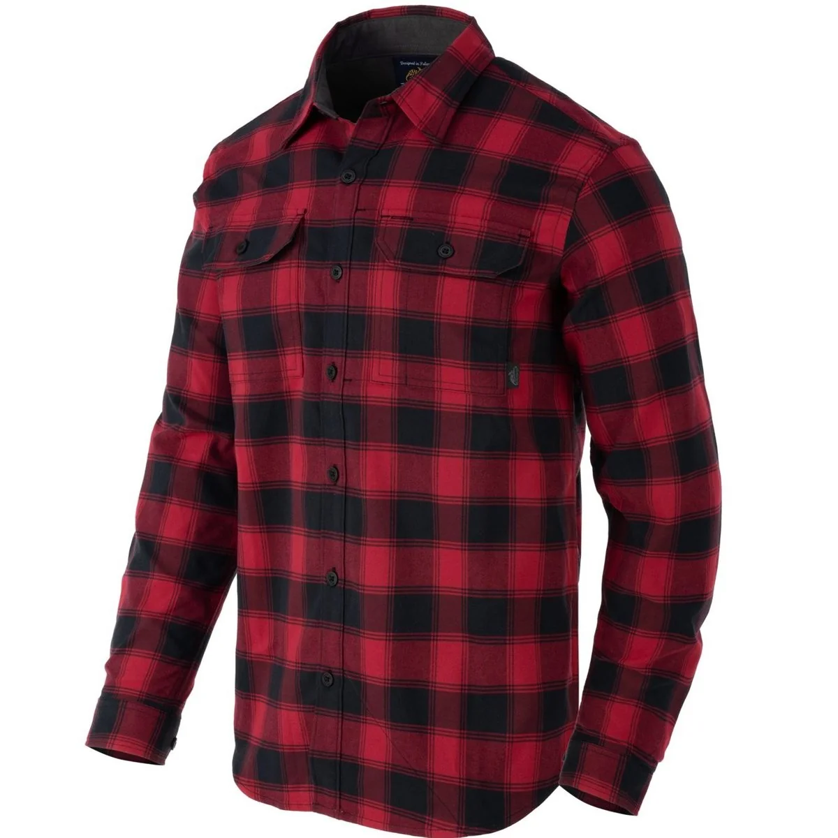 Сорочка Helikon-Tex GreyMan Coral Crimson Checkered XS