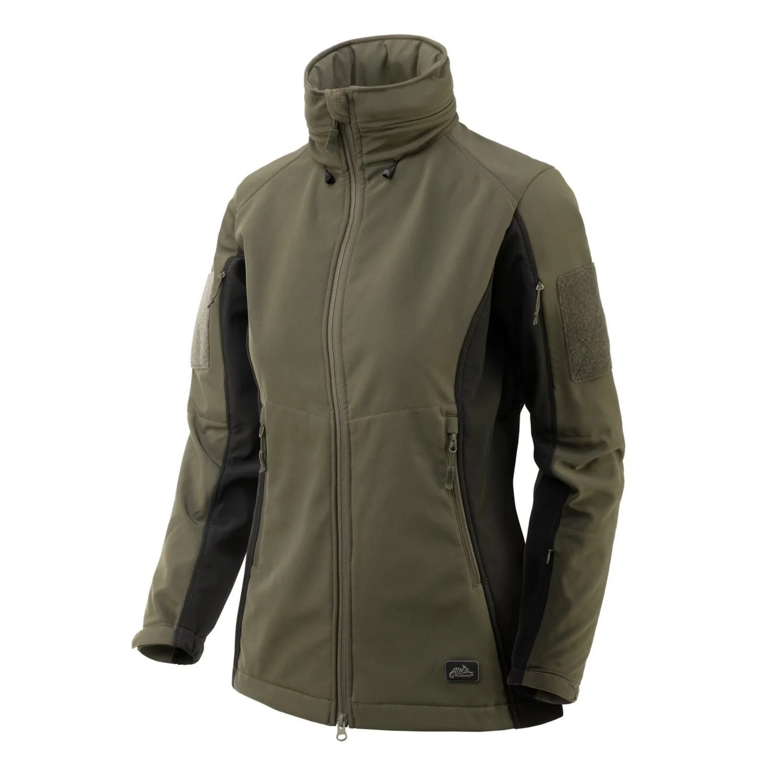Women's jacket GUNFIGHTER - Shark Skin Windblocker (0901- Taiga Green/Black, M/R)