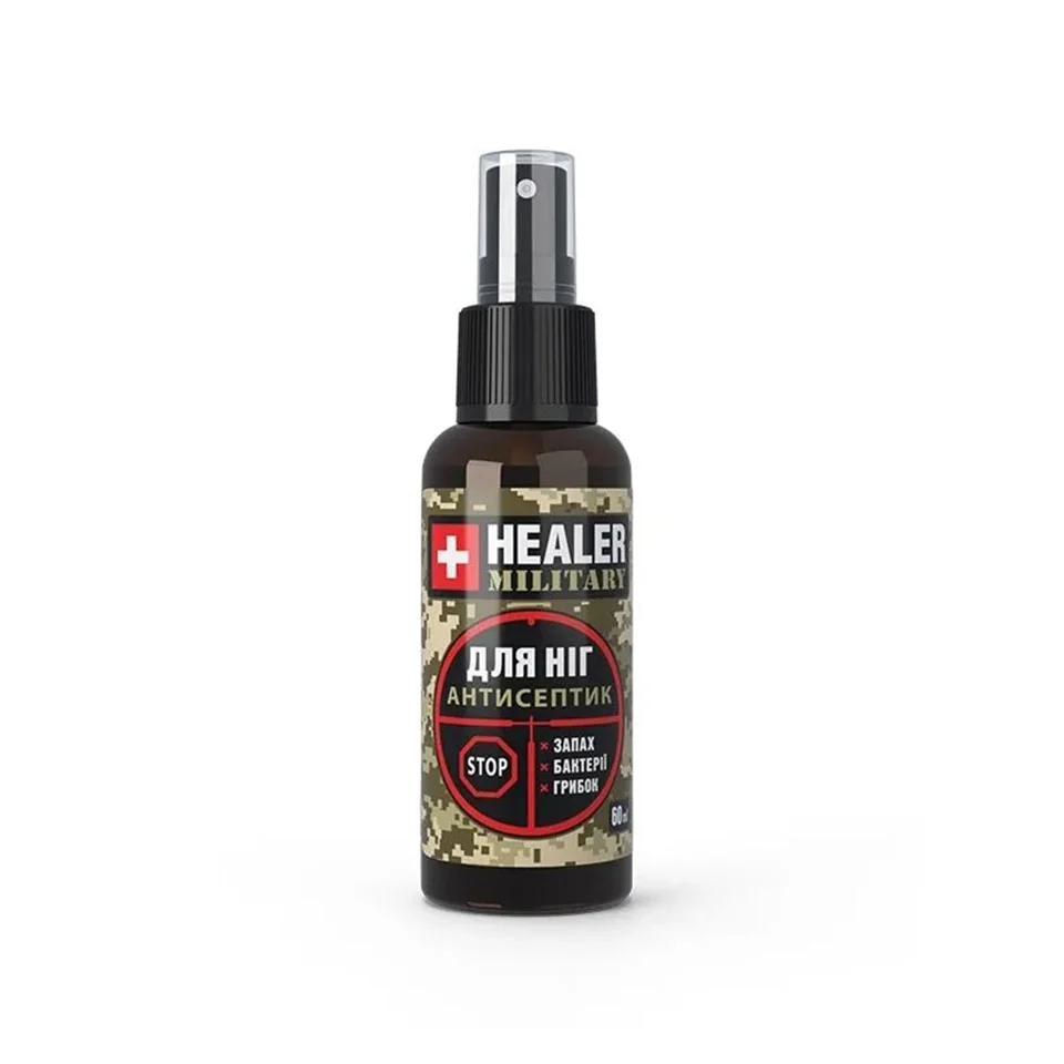 Антисептик для ног Healer Military