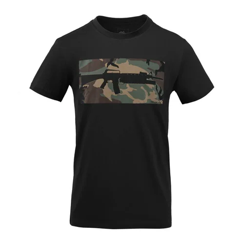 Футболка Helikon-Tex 16/203 Combo Black/US Woodland S