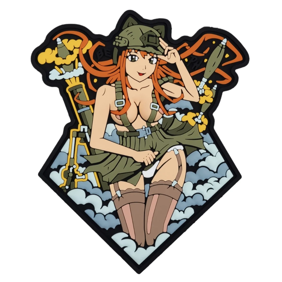 Шеврон Brand Element Anime Girl Ginger