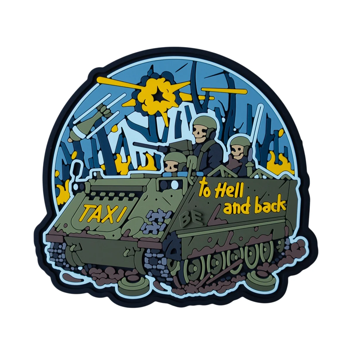 Шеврон Brand Element Taxi to Hell and Back