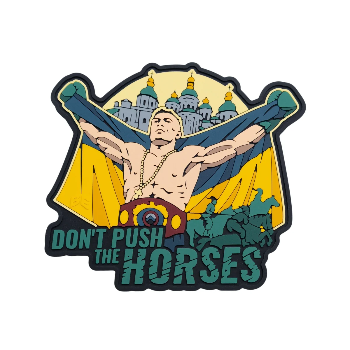 Шеврон Brand Element Don’t Push The Horses