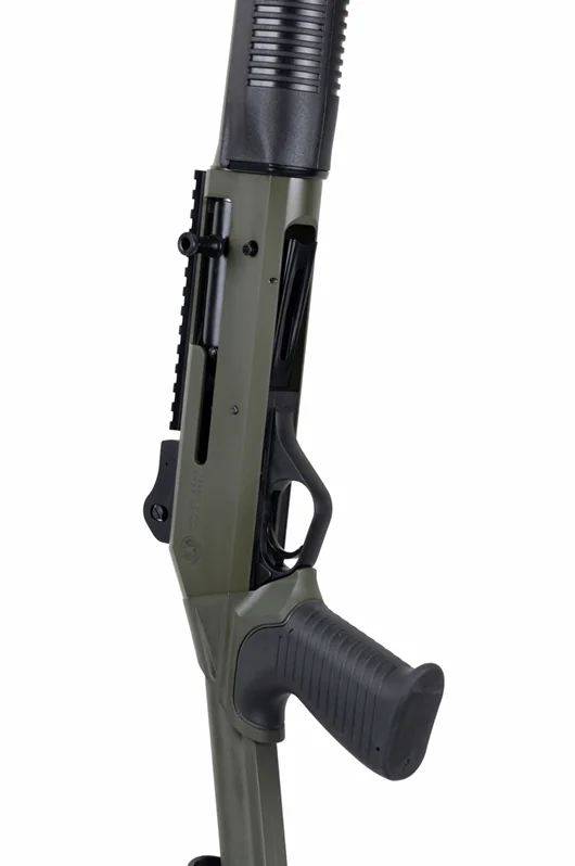 Рушниці гладкоствольна напівавтоматична Panzer Arms Brand M4 OD Green з телескопічним прикладом, СТВ 12/76 - зображення 4