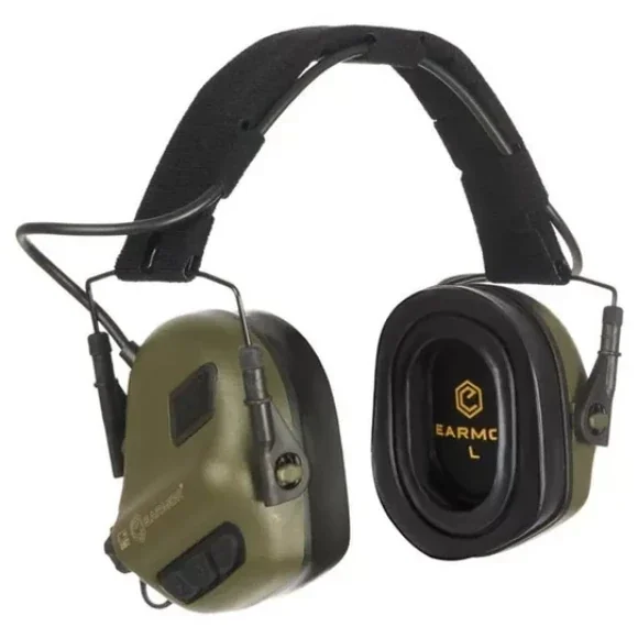 Активні захистні навушники Earmor M 31 Plus Olive