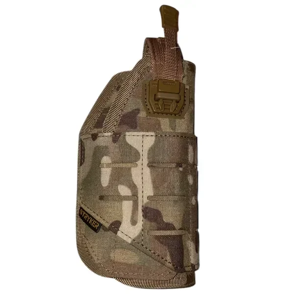 Universal Stryker MultiCam Pistol Holster (R-Right) Mounts Belt/WarBelt