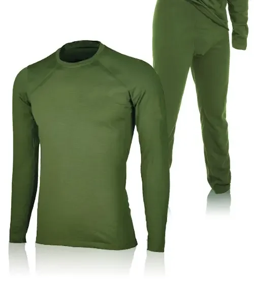 Комплект термобілизни з мікрофлісом Kodor Thermo Army Microfleece Olive XL 52-54