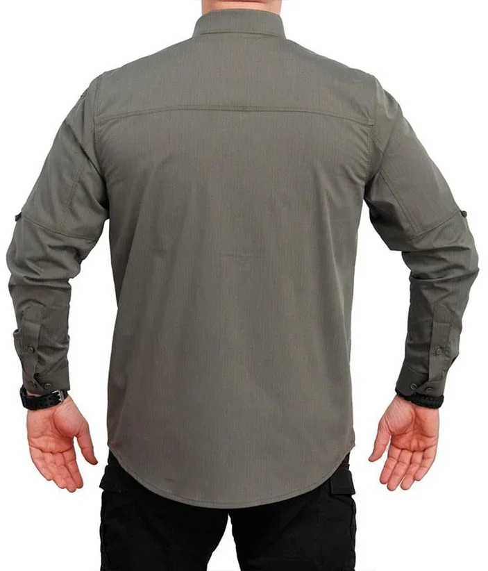 Сорочка тактична YDS Khaki S - зображення 3
