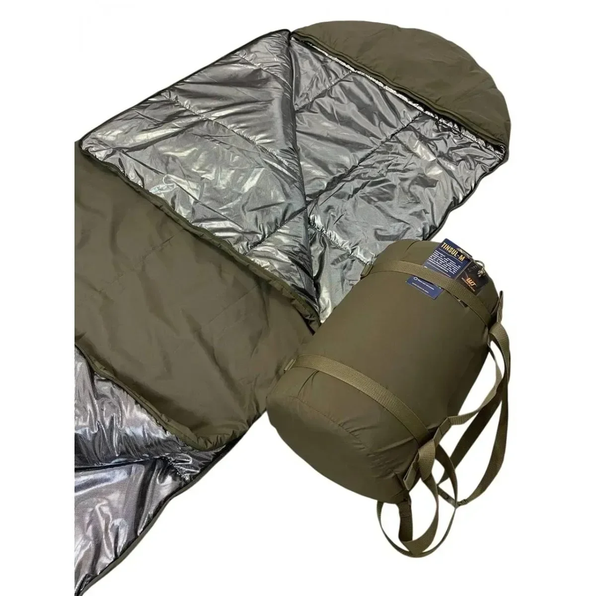 Спальний мішок зимовий Stryker (Tinsul-M з підкладкою Omni-Heat-25) 220*90 Olive - зображення 2